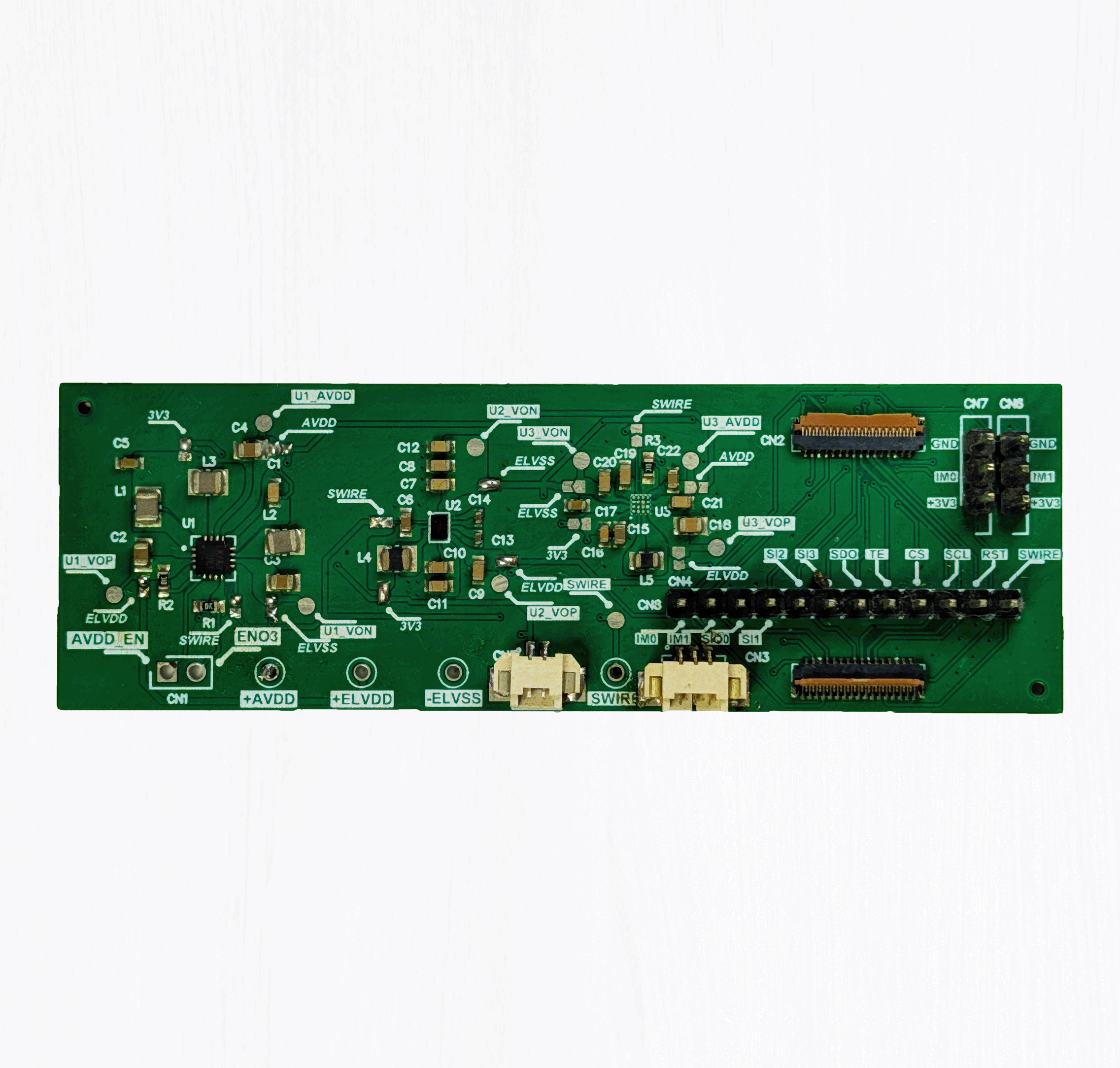 amoled power test board